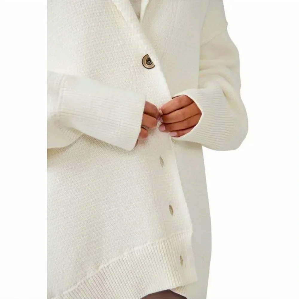 Free People Chamomile Cardi - Ivory NWT - Picture 6 of 7